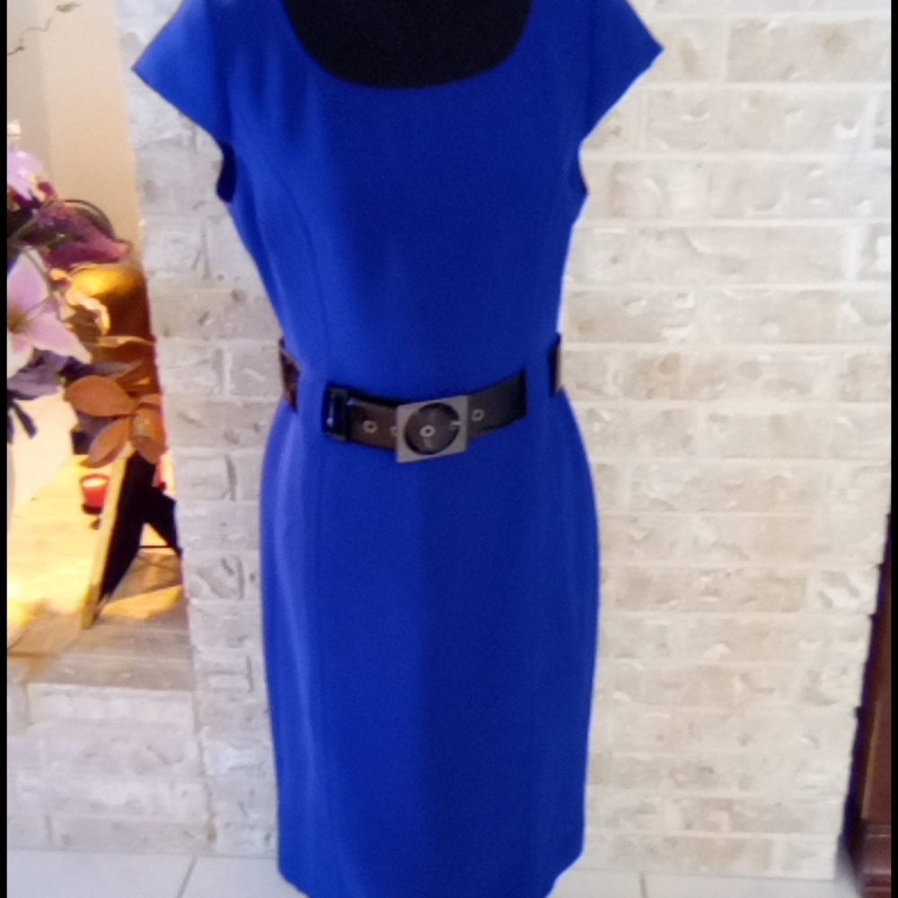 Navy Blue dress. Beautiful